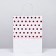 Crafts with red embossing, round handle, white, 27 x 21 x 11 cm, 120 g