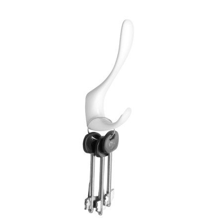 Furniture hook Cappio Heel, two -rod, white-2