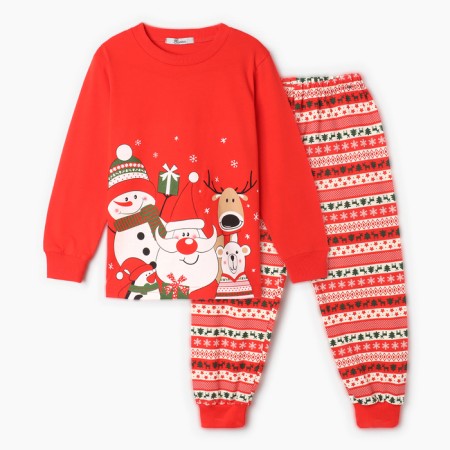 Pajama nursery, red color, height 116 cm