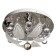 Chandelier 3463/3 3x40W E27 PDU chrome 30x30x18cm