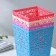 Arabesque storage basket, plastic, 9 × 9 × 12 cm, mix color