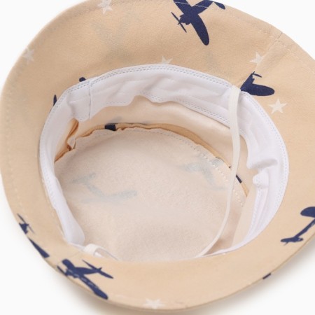 Panama Children's Minaku "Airplanes", beige color, rn 48-50-3