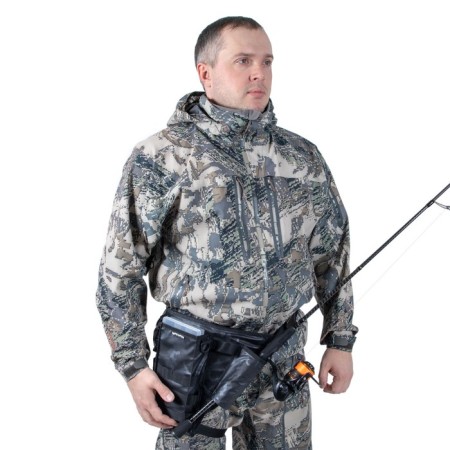 Fisherman Board Yaman Fishing Pocket HIP, 30x22x6 cm, camouflage color + 1 box-7