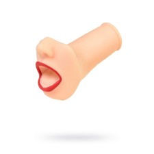 Masturbator Realistic Toyfa Juice Pussy Juicy Lips, Rot, TPR, Flevoy, 12.6 cm