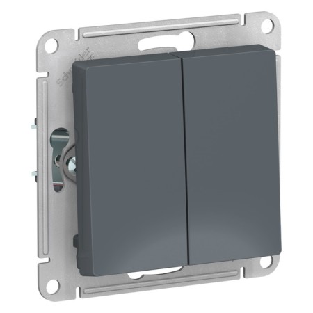 Switch Se Atlasdesign, 10 a, 2 keys, CC. 5, mechanism, color barrel-1