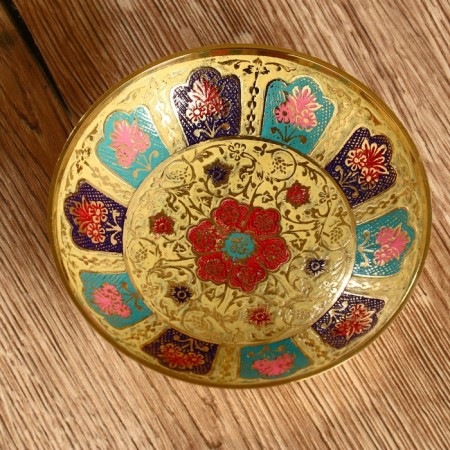 Brass Brass "LeA" 12x12x4 cm-1