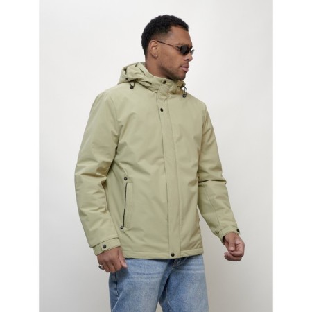 Male spring jacket, size 54, color light green-10