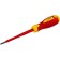 Dielectric bison screwdriver, professional, three -component handle, SL4 x 100 mm