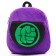 Blue backpack on a zipper, with a pocket, 19 x 22 cm "Hulk", Avengers