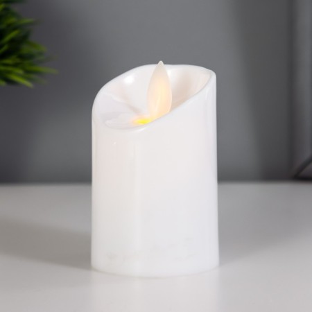 Night Plastic "Wax candle" from batteries CR2032x2 5.3x5.3x7.2 cm-1