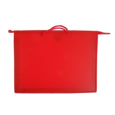 Folder for drawings and drawings A3, 420 x 343 x 50 mm, 0.9 mm, with handles, plastic, lightning from above, 