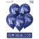 Shar Latex 12 “Happy Birthday, Son!”, Pastel, set of 50 pcs., Dark blue color