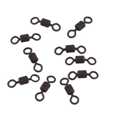 Namazu Pro Rolling Ribbed Swivel, Brass, Carbon, Test-43 kg, packaging 10 pcs.-2