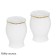 Set of straws Lenardi Magnolia Gold