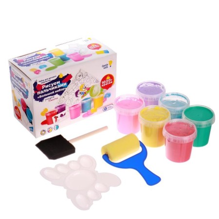 Set for children's creativity "drawing with fingers" "Big set"-1
