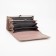 Women's wallet on magnets, pink color
