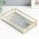 Standing interior glass with a “rectangle. Cora mirror” with handles 25.5x14x5 cm