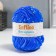 Yarn 60% acrylic, 30% cashmere, 10% silk "spring" 50 g 80 m color 28V sapphire