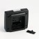 Clock - desktop an alarm clock, discrete move, 14.3 x 13.2 cm
