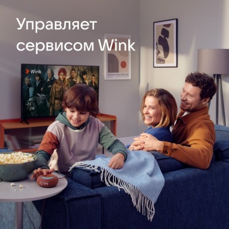 Smart column VK capsule mini (MRC02PK), with Marusia, 5W, Wi-Fi, BT 4.2, Terracot-9