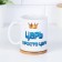 Sublimation mug "King is just a king", with application