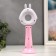 Table lamp with AKB 16219/1 16XLED 4W 3000/6000K USB pink 7.8x9.5x24 cm Risalux