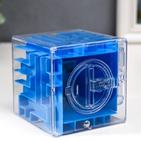 Piggy bank Plastic Labyrinth 9*9*9 cm-3