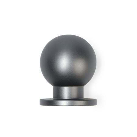 Handle button Cappio RK146, D = 25 mm, color graphite-3
