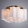Serenata chandelier, 5x40W E27, bronze color