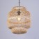 Ceiling Lamp from Rotan "Ferry" 1x120W, E27, 40x40x40 cm