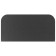 Sheet is tributary, black, steel 0.8 mm, 40 x 80 cm