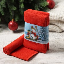 New Year. Symbol of the year. Snake. Set of terry towels Ethel 