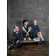 Knitted vest for a boy Amarobaby Pure Love School, height 140 cm, color black