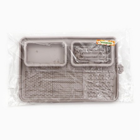 Rug for licking on suction cups with bowls 30 x 20 cm, gray-4