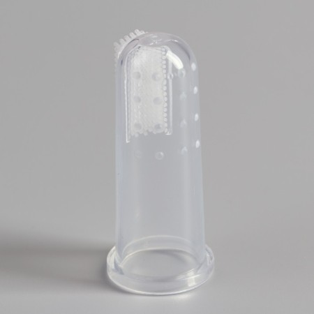 An animal brush brush, 5.5 x 2.5 cm, blue container 7 x 4 cm-3