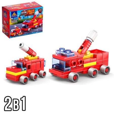 Designer Firefighters "Technique", 16 types, mix-10