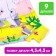 Cardboard book with puzzles "Mom and Children", 12 p.