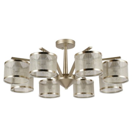 Bonbon chandelier, 8x40W E14, color gold