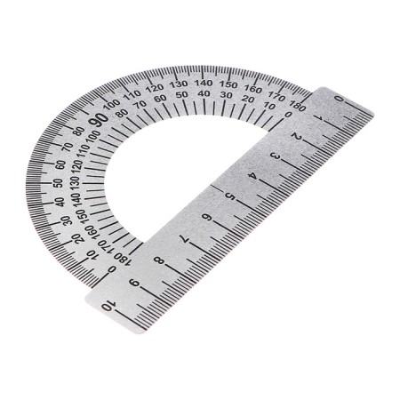 Set of transporters 180 degrees, 10 cm, 3 pieces, calligrata, steel-2