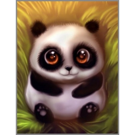 Diamond mosaic "Cute", 20 × 28 cm, 26 colors