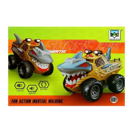 Inertial Shark machine, light, yellow color-6