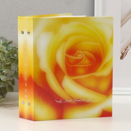 Photo album for 200 photos 10x15 cm "yellow roses"