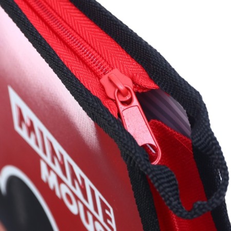 A4 labor folder, with a zipper, with the effect of metallic, Minnie Mouse-5