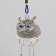Wind music metal, plastic from the evil eye "Eagle" 2 bells 33x5x2.8 cm
