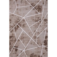 Rectangular carpet Karmen Hali Panama, size 234x340 cm, color Brown/Brown