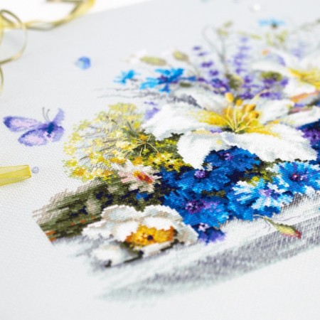 Embroidery Set "Tender Duet" 40 x 25-2