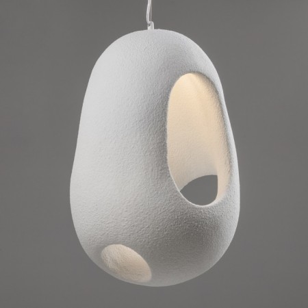 Suspended lamp Freya Fr5428PL-01W3 Mound, 400x400x580 mm, E27, 1x40W, white color-1