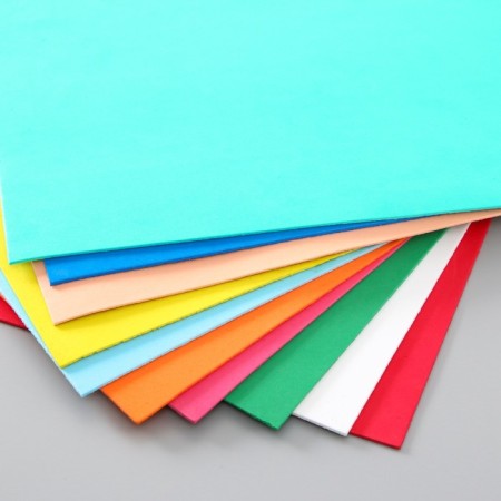 A set of glitter foamiran 20x30 cm, 2 mm, assorted-2
