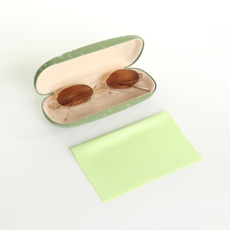 Case for glasses on the cracker, green color-3