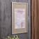 Photo frame pine С19 silver 30x45 cm (plastic screen)